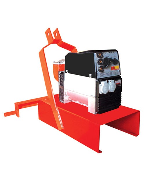 Γεννήτρια (220 Volt) EW130M AC - 4 KVA με ηλεκτροσυγκόλληση για τρακτέρ Sincro Ιταλίας με πολλαπλασιαστή - 3000rpm - EW